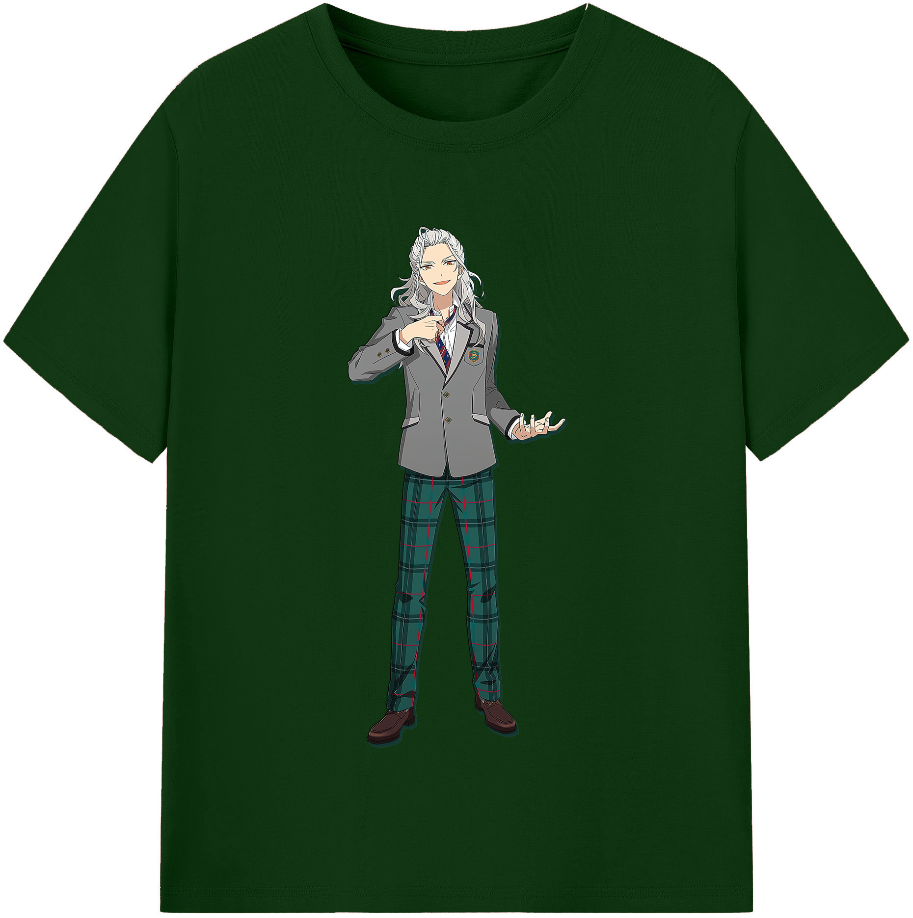 （画像用） あんさんぶるスターズ! Ensemble Stars 綿100％半袖Tシャツ（フロントプリント）